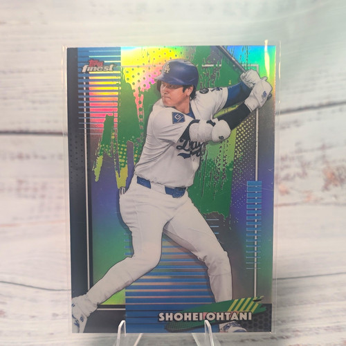 Topps Finest 2025 Shohei Ohtani Major League Performance #60 Dodgers Refractor