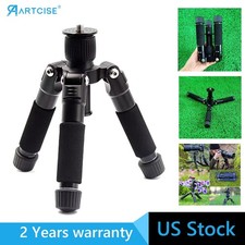 Mini Desktop Tripod Portable Tripod Compact Aluminum Tripod for DSLR Camera
