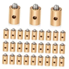 30 pcs Universal Solderless Cable Nipples Throttle Brake Cable End Clamp 