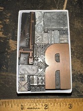 Printing Blocks Ornamentals Borders Dingbats. Wonderful Variety!! #31