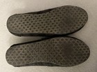 Toms Black Gray Plaid Flannel Pull On Shoes Flats Sz W 6.5 — photo 7