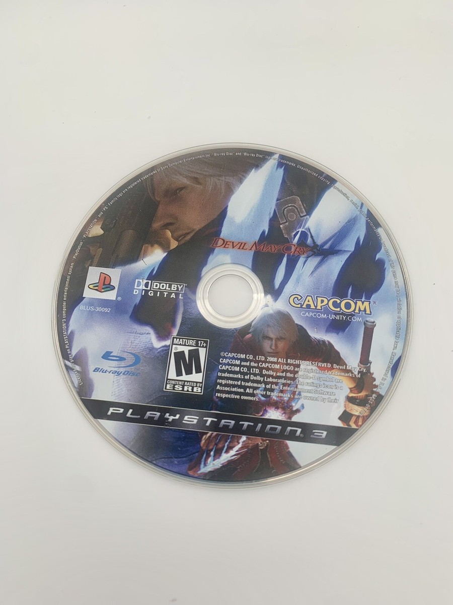 Devil May Cry 4 PlayStation 3 PS3 Disc Only Tested 13388340019| eBay