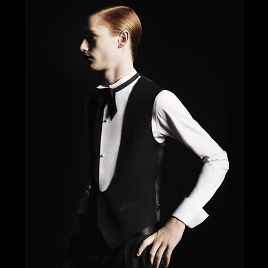 Dior Homme 2006 AW Runway Campaign CASHMERE Vest gilet eu 44 | eBay