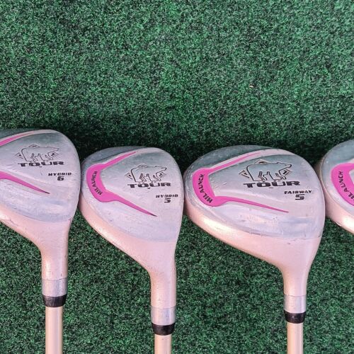 Golden Bear Tour Ladies Mallet Head Hilaunch Driver Golf Clubs - 5 Pieces - Picture 4 of 18