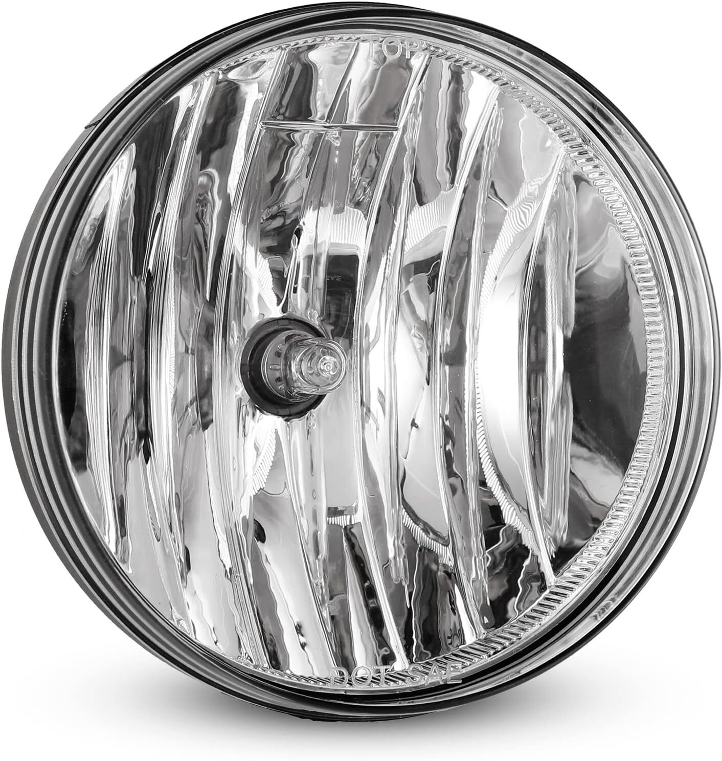 Driver Side Fog Light For 07-13 GMC Sierra 1500 2500 Left Bumper Lamp Clear Len