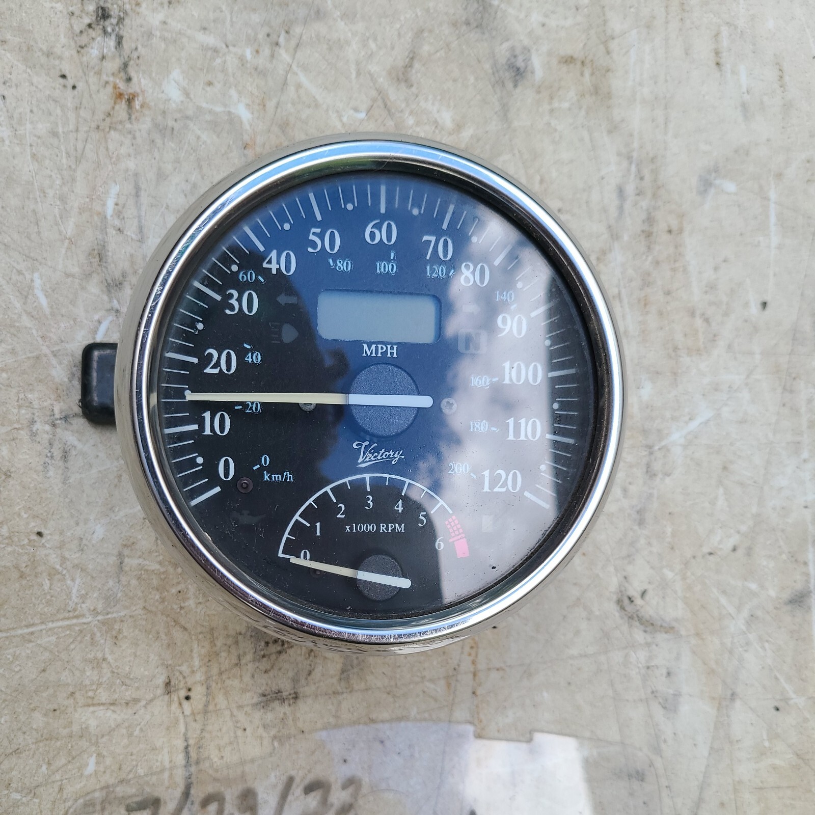 1999 99 Victory V92 C Speedometer Speedo & Tach Tachometer eBay
