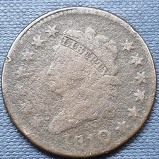 1810 Classic Head Large Cent 1c Better Grade Details #78971