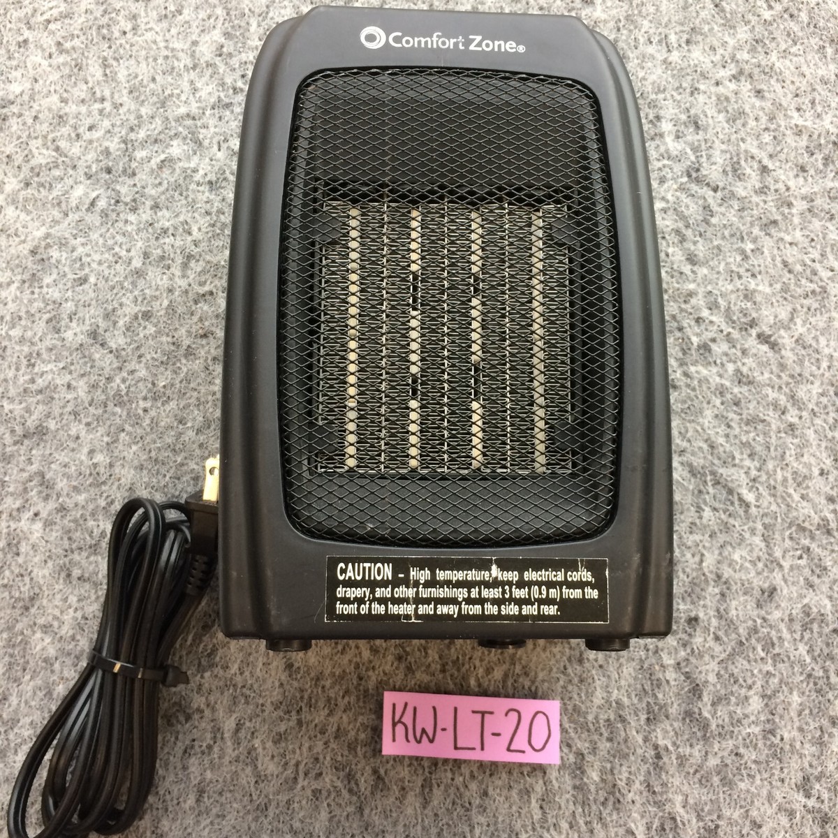 Comfort Zone Portable Ceramic Space Heater Model CZ442 1500 Watts SUPERB  COND. | eBay