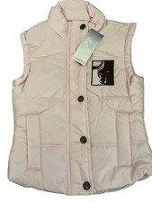 EQUETECH CHILDS GILET / CHILDS BODY WARMER Small Age 5-6yrs PALE PINK