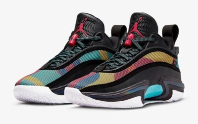 ジョーダン メンズ バッシュ Jordan Air Jordan XXXVI Low - Black/Pink/Teal AIR JORDAN XXXVI Low Black/rush Pink Washed Teal, Men's 9 | eBay