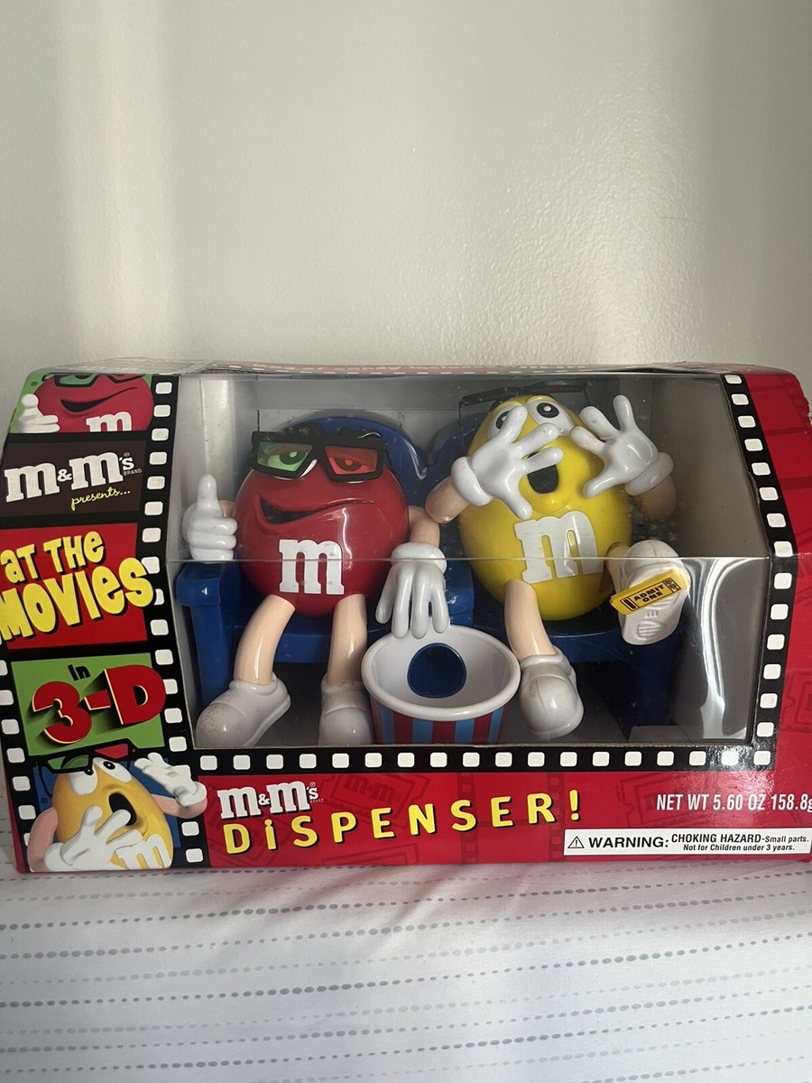 M&M's At The Movies in 3D Candy Dispenser Limited Edition