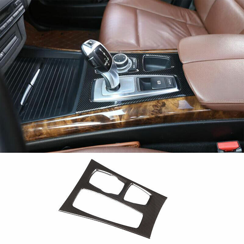 20102013 Central Console Carbon Fiber For BMW X5 X6 E70 Gear Shift
