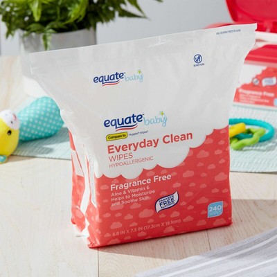 equate everyday clean wipes