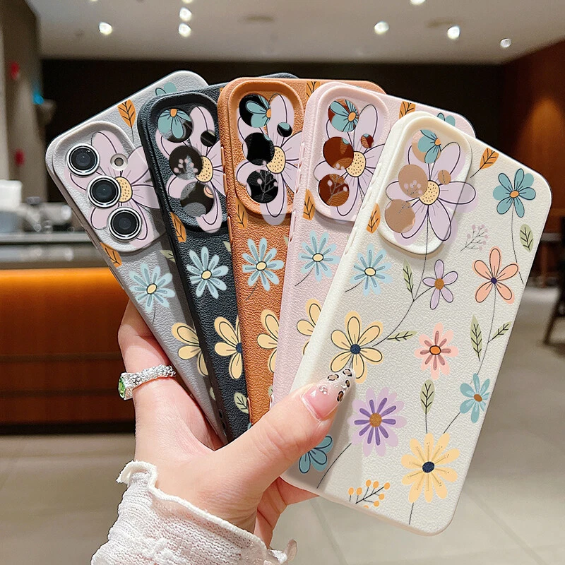 Shockproof Soft Flower Phone Case for Samsung A16 A56 A36 A55 A15 A25 A54