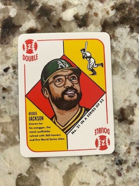Reggie Jackson #21 (Baseball Cards 2021 Topps 1951 Blake Jamieson) — is it worth grading?