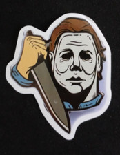 Halloween Michael Myers Horror Movie Sticker 2.38"x2" AH 