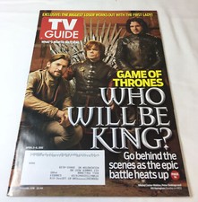 April 2-8, 2012 TV Guide ~ GAME OF THRONES April 2-8, 2012 TV Guide ~ GAME OF THRONES