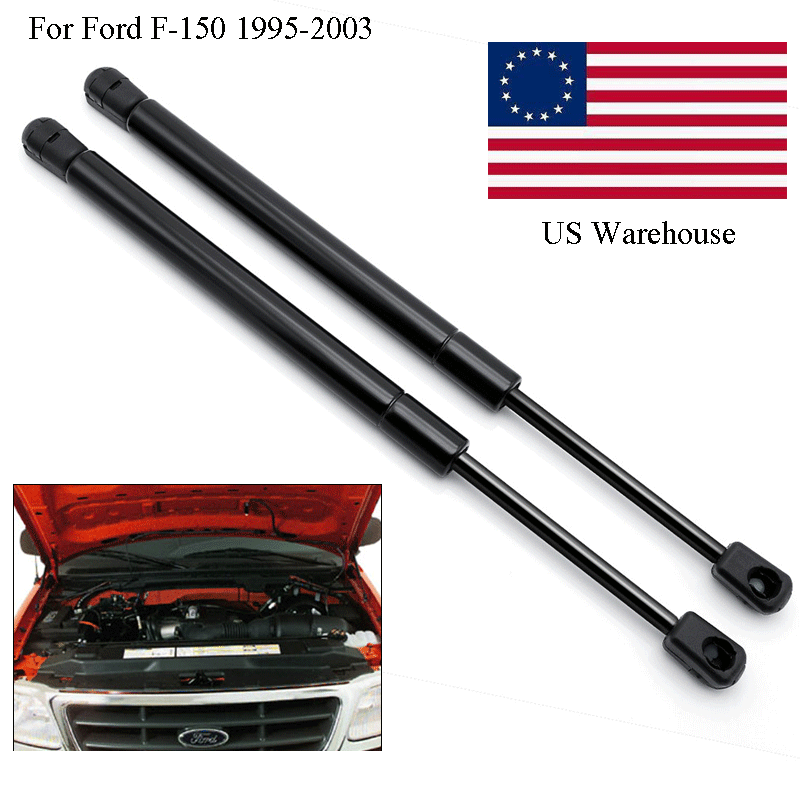 2Pcs For Ford F150 19952003 Front Hood Gas Struts Lift