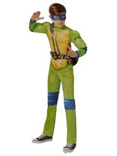 Teenage Mutant Ninja Turtles Mutant Mayhem Child Costume LEO Size Large 10-12