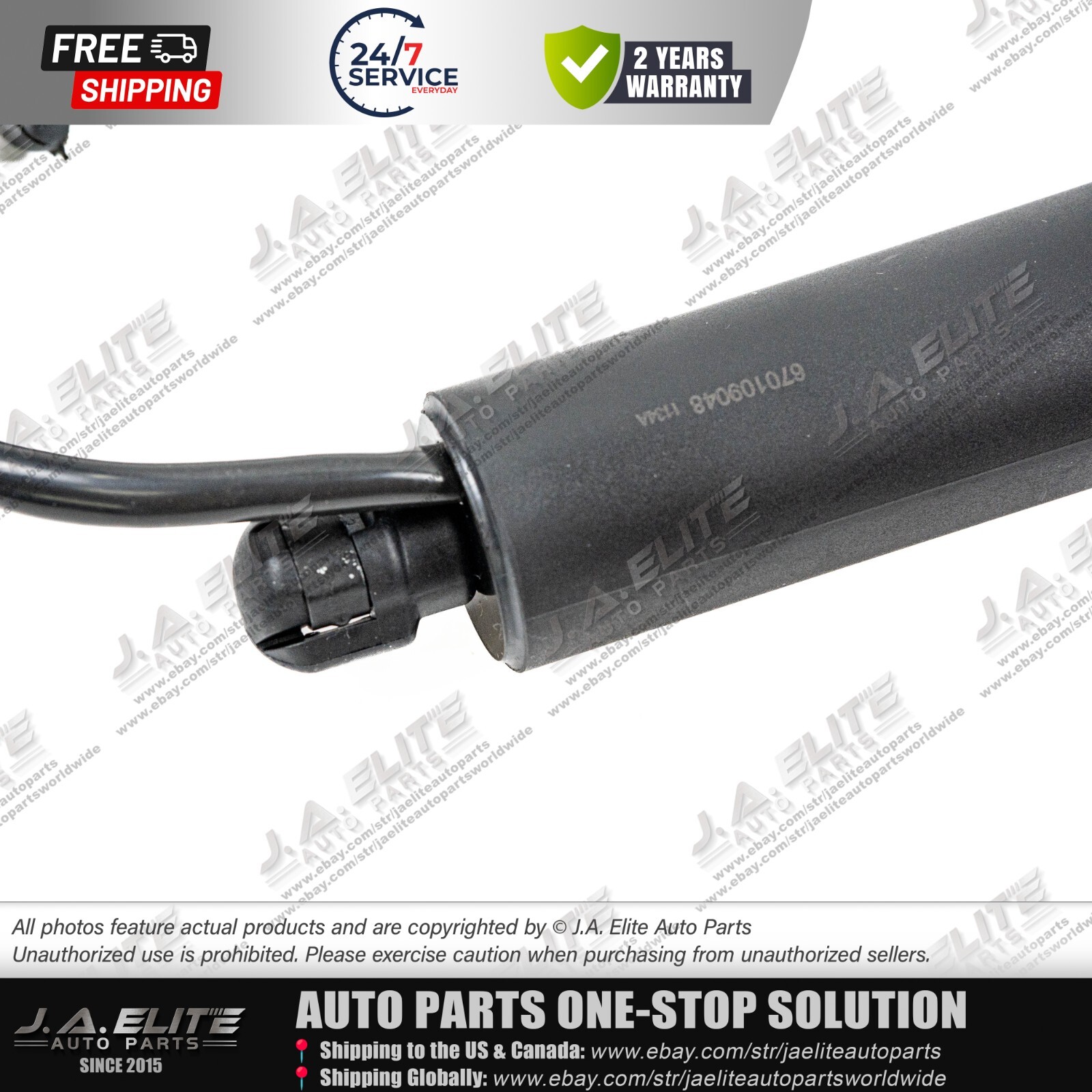 Tailgate Trunk Gas Spring Strut Part for Maserati Levante 670109048 670109047