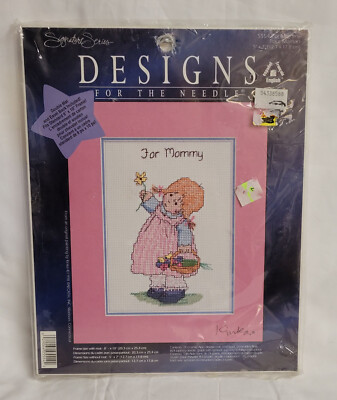 Cross Stitch Designs For The Needle  5554 FOR MOMMY Sealed Kinka Collection 1998
