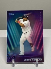 2022 Topps X Steve Aoki Baseball Party Wave 1 Jesus Aguilar Marlins W1-29
