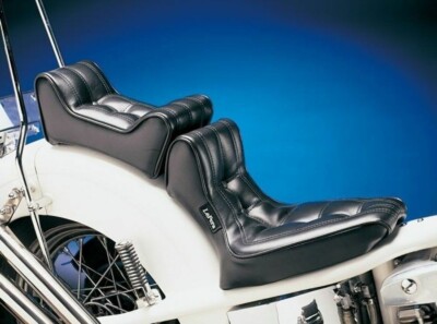 LePera Signature II 2 Piece Seat w/ Pillion Harley Rigid Hardtail