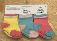 Carters Baby Girls Booties 0-3M Socks Brand New NIP