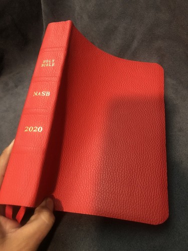 Rare NASB New American STANDARD 2020 super giant print bible Red ...