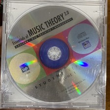 ALFRED ESSENTIALS OF MUSIC THEORY 2.0 STUDENT VERSION VOLUME 1 CD. Sealed A12