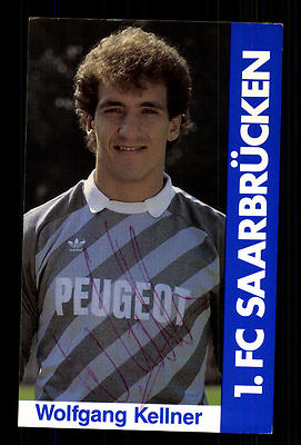 Wolgang waiter autograph card 1 FC Saarbrücken original signed + G 13517