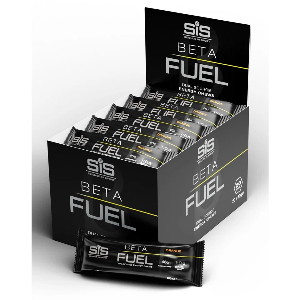 SCIENCE IN SPORT (SIS) Science in Sport SiS | Beta Fuel Dual Source Energy Chews | 20 Pack | Orange
