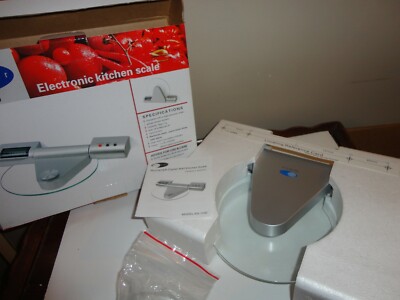 WHYNTER ELECTRONIC KITCHEN SCALE WEIGHT BALANCE 2 KG CAPACITY CLOCK TIMER ALARM