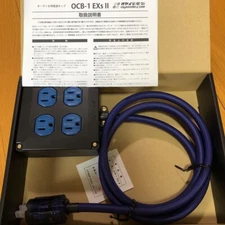 OYAIDE 3P-4 port power tap  OCB-1-EXsII(with cable, 2.0m) L/i50 OFC II New