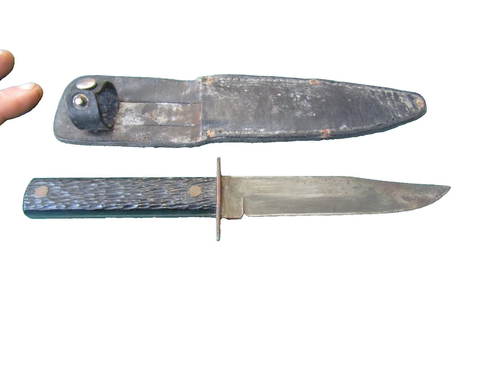 Vintage De Colección Imperial Cuchillos de Hoja Fija producidos en fábricas