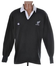 NEW ZEALAND ALL BLACKS 1990S RUGBY UNION SHIRT JERSEY CANTERBURY SIZE L ADULT