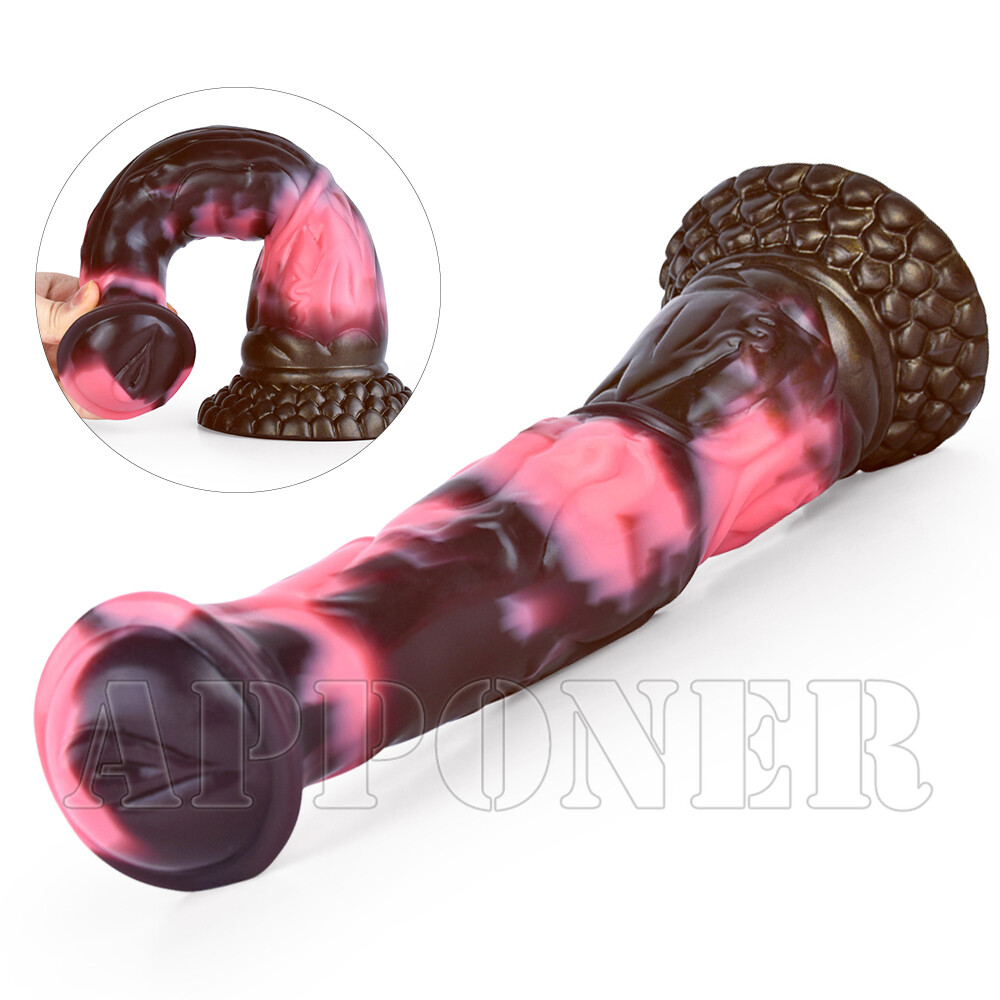 Large Fantasy Realistic Protate for Men Women Fast Orgasm Soft Silicone Sex  Toys
