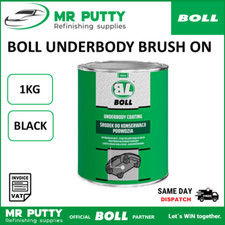 BOLL Underbody 1kg Brush on Paint Black Underseal Underguard