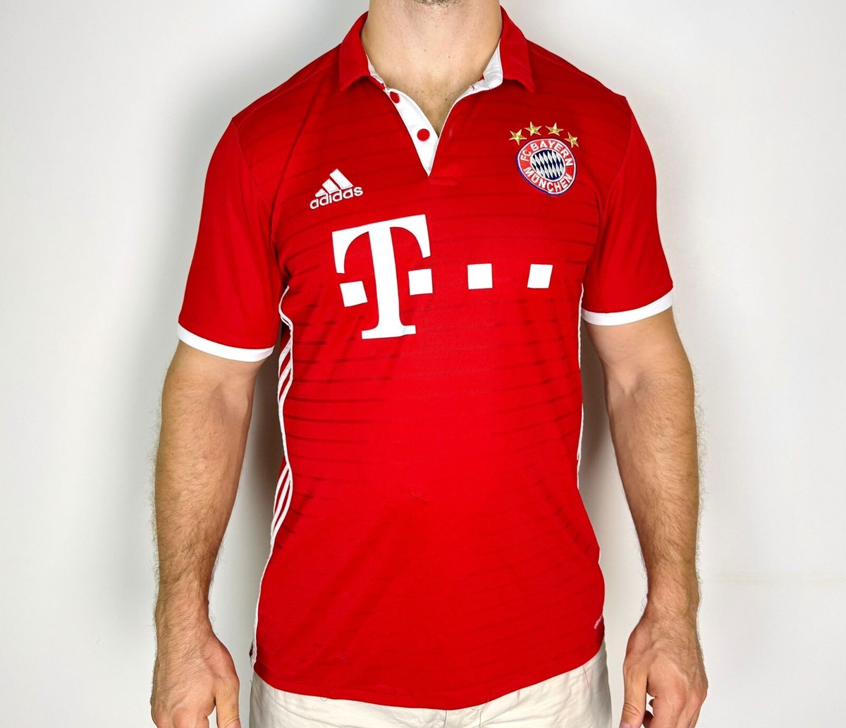 Bayern munich 2016 2017 adidas football shirt soccer jersey M