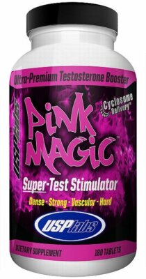 USP Labs Pink Magic Ultra Hard Premium Super Testosterone Booster 180ct 06/2030