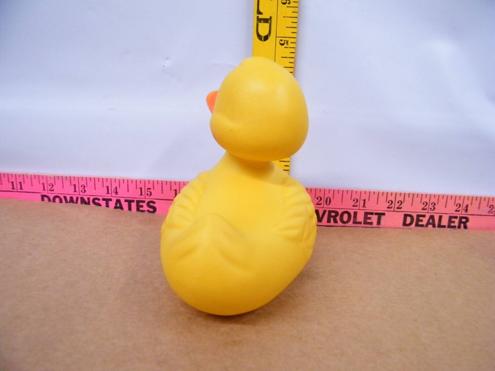 Vintage 1977 Knickerbocker Toy Co USA Yellow Rubber Duck eBay