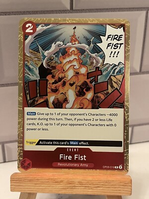 Fire Fist OP05-019 R Awakening of the New Era English OP05 ONE PIECE