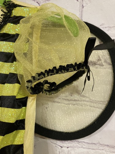 Baby Mädchen 6-12M Hummel Kostüm Halloween Tutu Kleid mit Flügeln - Bild 4 von 7