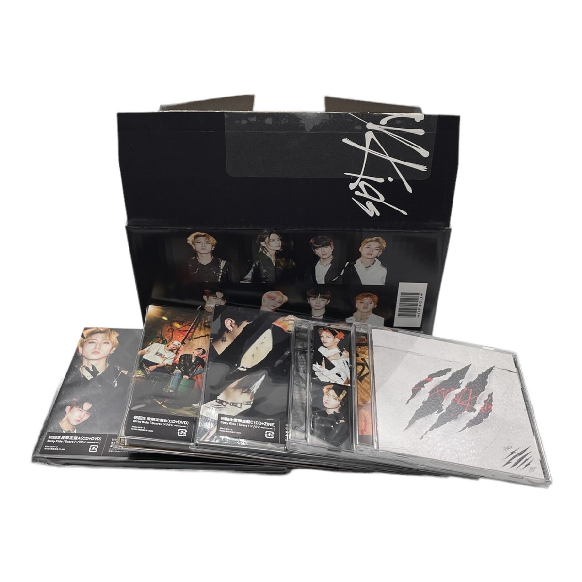 Stray Kids Scars CD A,B,C,Standard + Stay Japan FC Limited ver