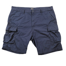 Levis Carrier Cargo Shorts Mens 42 Navy Blazer Blue Ripstop Twill Work (Marks)