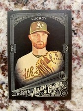 2018 TOPPS ALLEN GINTER X BASEBALL BASE CARD ATHLETICS JONATHAN LUCROY #38