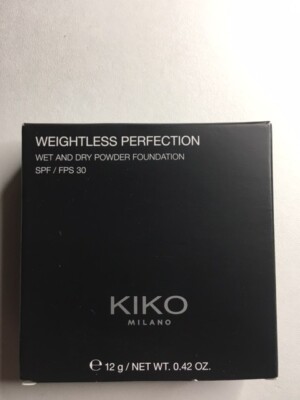 メイク道具・化粧小物 KIKO Milano WEIGHTLESS FOUNDATION Kiko Milano Weightless Perfection Wet & Dry Powder Foundation SPF