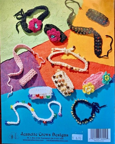 Vintage Crochet Booklet: Chick Stuff - Cool Jewels by Jeanette Crews - Picture 2 of 2
