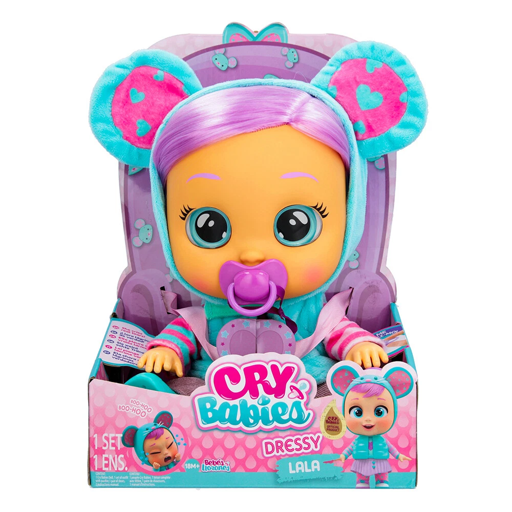 Muñeco Bebé Llorón Cry Babies Dressy Minnie