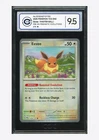Pokemon CCIC 9.5 Eevee Master Ball 2025 074/131 Prismatic Evolutions English
